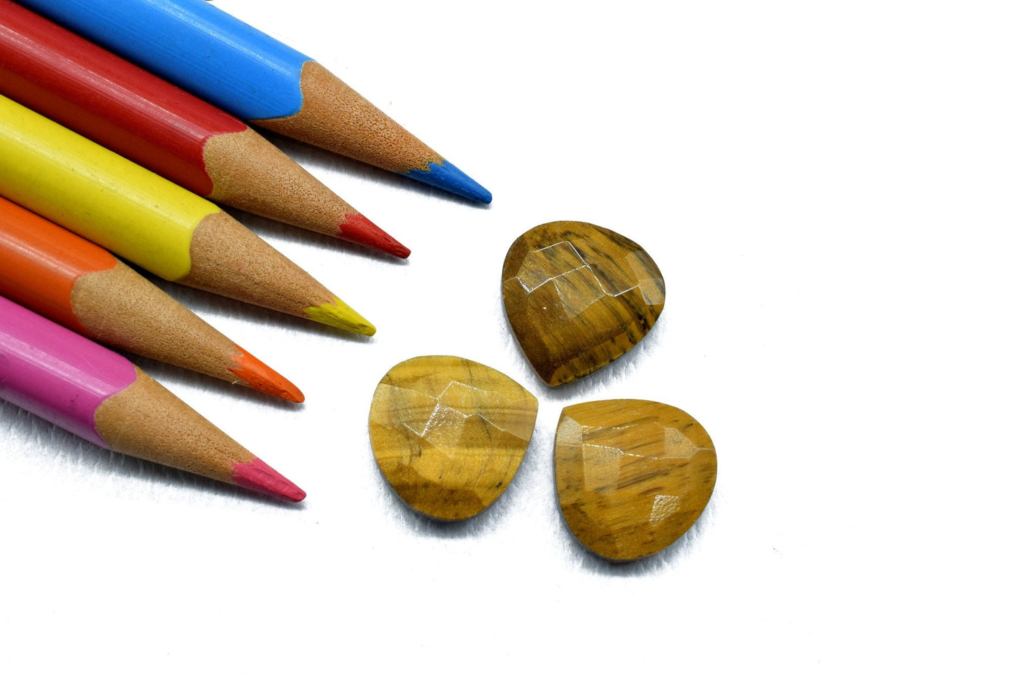 Tiger Eye Heart 14mm Shape Briolette, Natural Tiger Eye faceted Heart Shape Beads,Tiger Eye Beads Strand,Gemstone Beads,loose gemstone beads