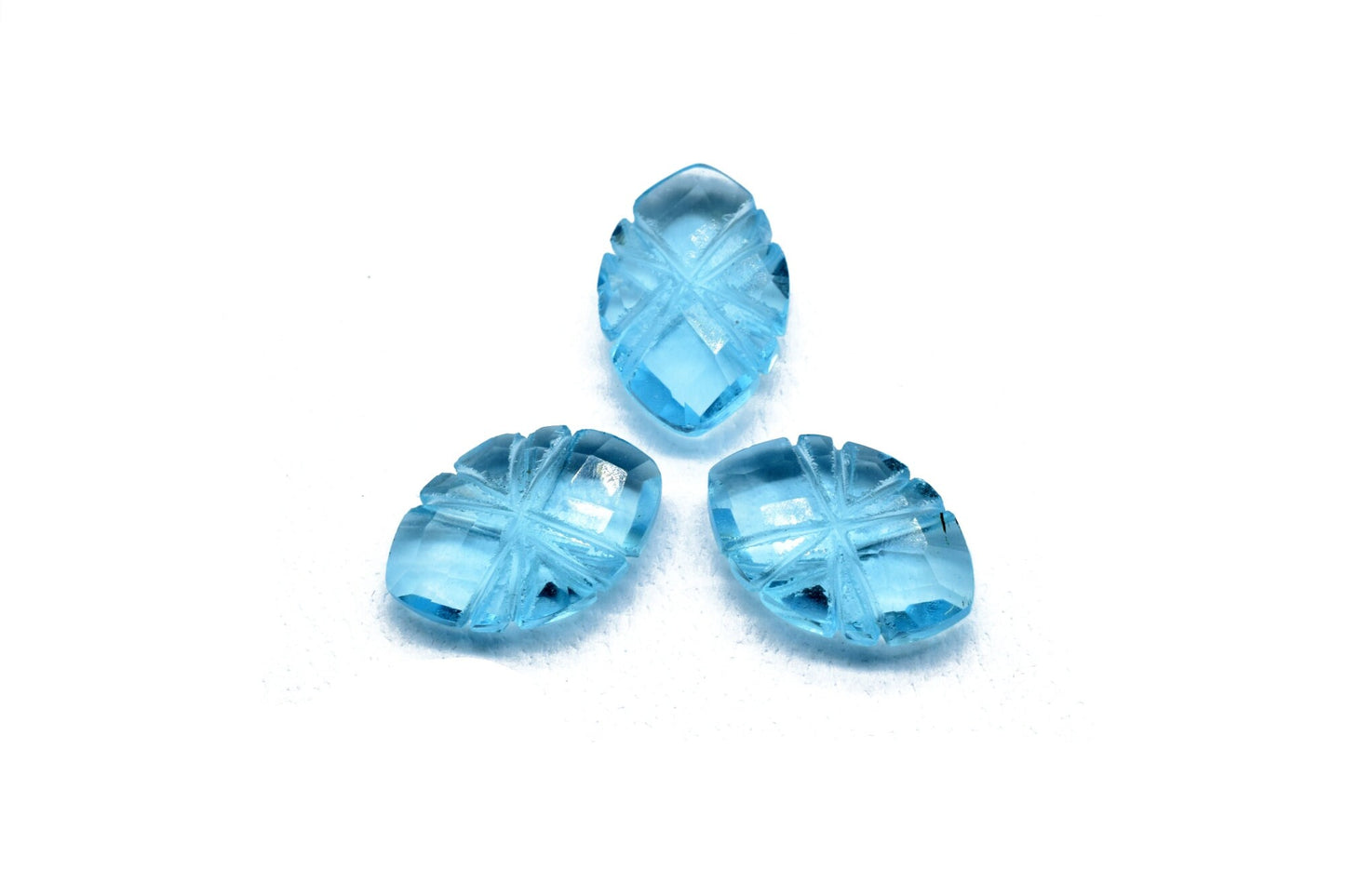 Sky Topaz Carving Marquise Shape Briolettes,12x18mm Carved Marquise Beads,Carved Gemstone Beads,Topaz Carved Stone Beads,Carving Briolettes