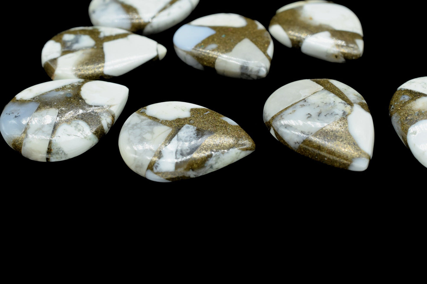 Copper Turquoise Beads, 18x23mm Teardrop beads,Smooth Briolettes,Wholesale Price Beads, Mystic Beads,Rare Copper Turquoise Briolettes