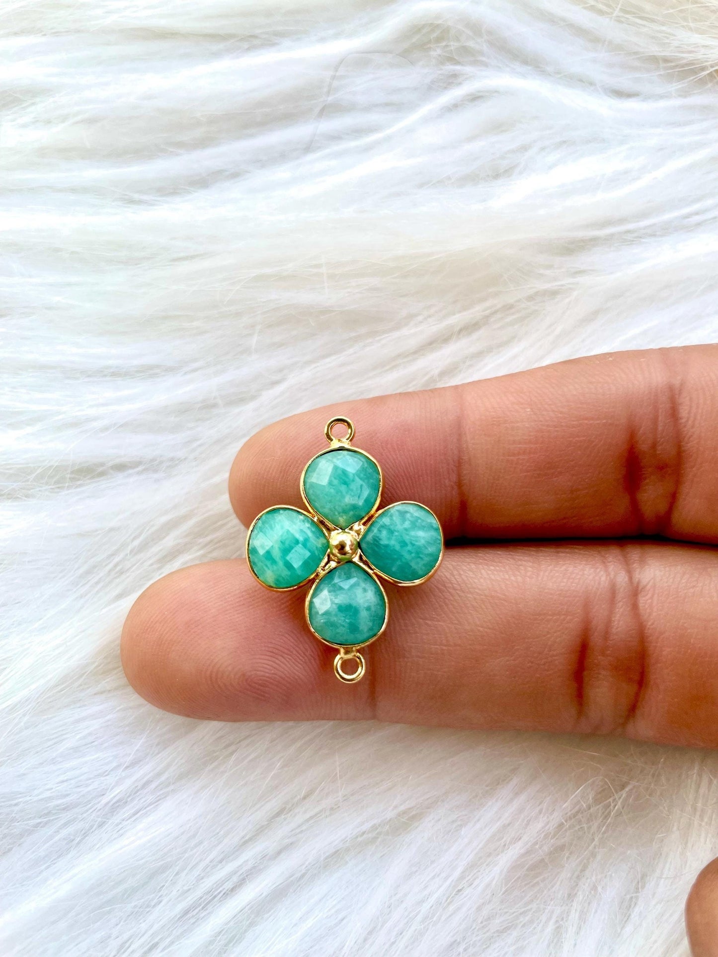 Amazonite Heart Shape Pendant,Natural Gemstone jewelry,Amazonite Heart Shape Bezel Charms,Amazonite Bracelet Charm,Jewelry Making SupplyP123