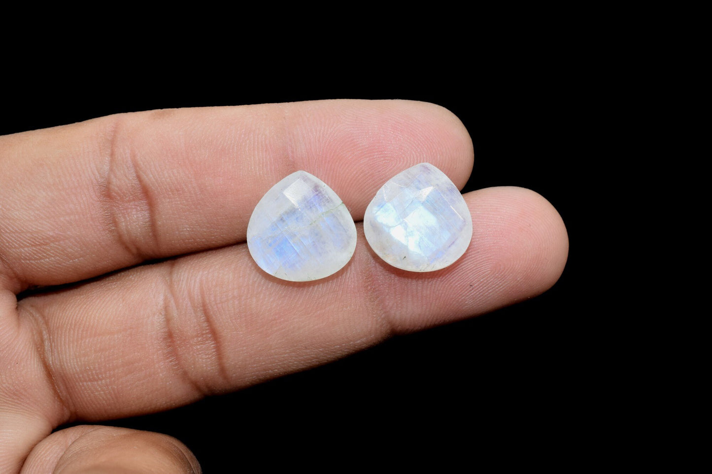 14mm Rainbow Moonstone Faceted Heart Shape Beads,Moonstone Briolettes,Moonstone 14mm Heart Shape Briolettes,Jewelry Making Bead,jewelry bead
