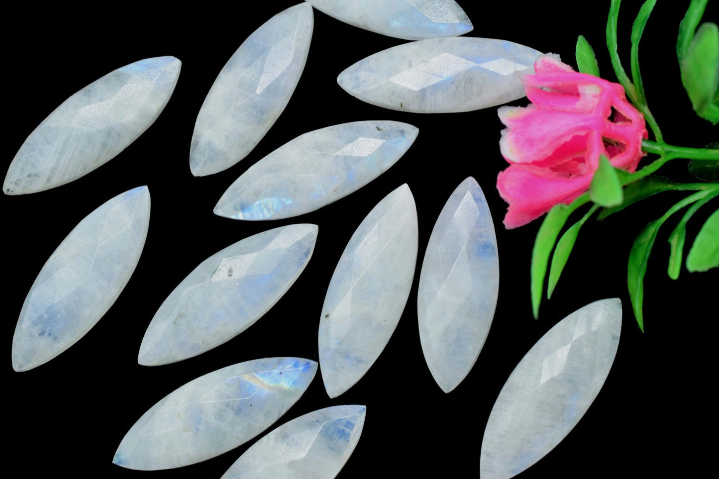 Moonstone Long Drop 10x30mm Briolettes, Moonstone Briolette, Moonstone Drop Briolettes, Moonstone Drops,Moonstone Jewelry Making Beads, Gift