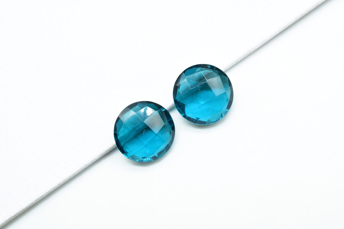 Neon Apatite Quartz 10mm Round Faceted Briolettes,Apatite Quartz Briolette,Coin Gemstones Beads,Neon Apatite Coin Faceted Beads,10mm Coin