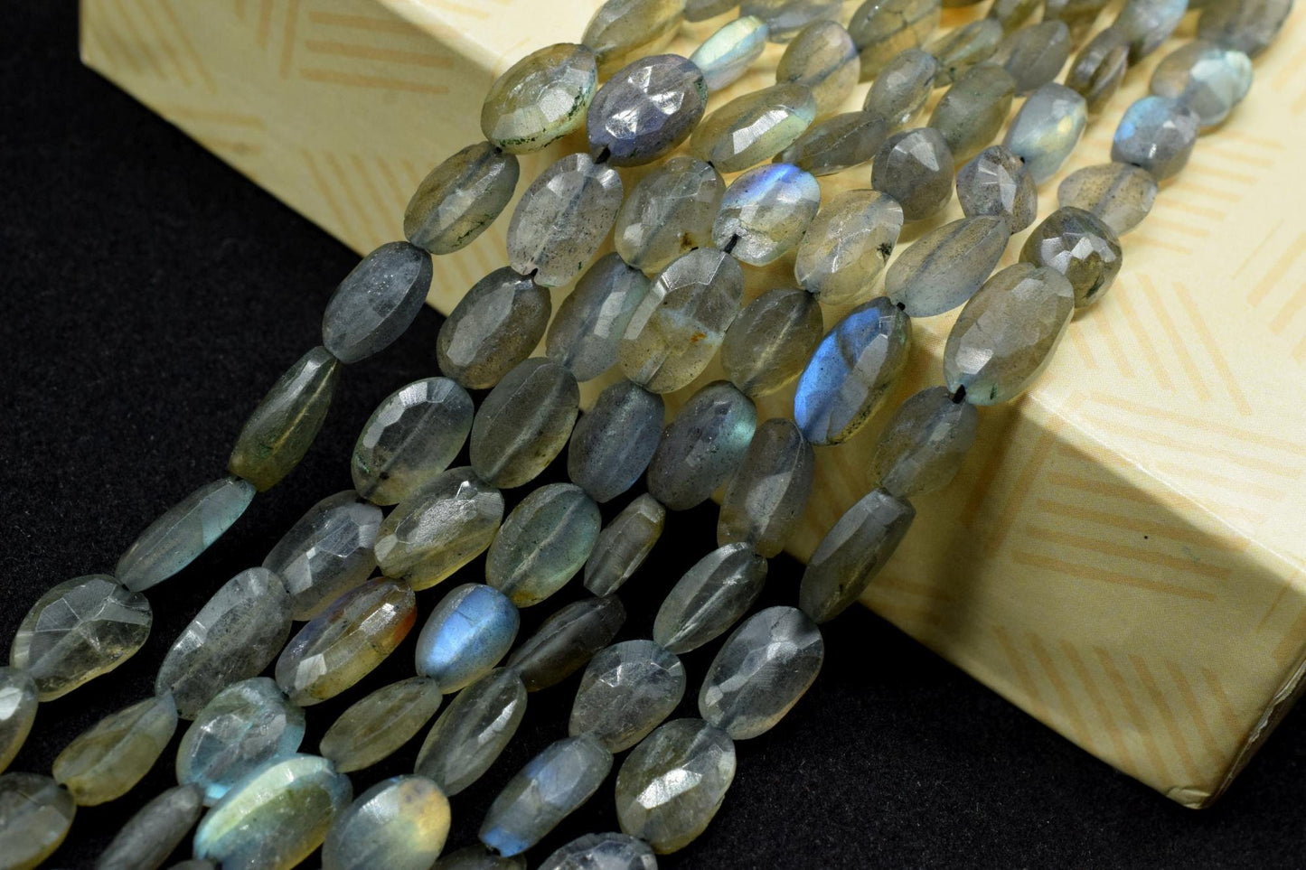 Blue Fire Labradorite Oval faceted Beads, Labradorite Faceted Oval Shape Checker Cut Gemstone Loose Beads,Blue Fire Labradorite,Oval Beads,