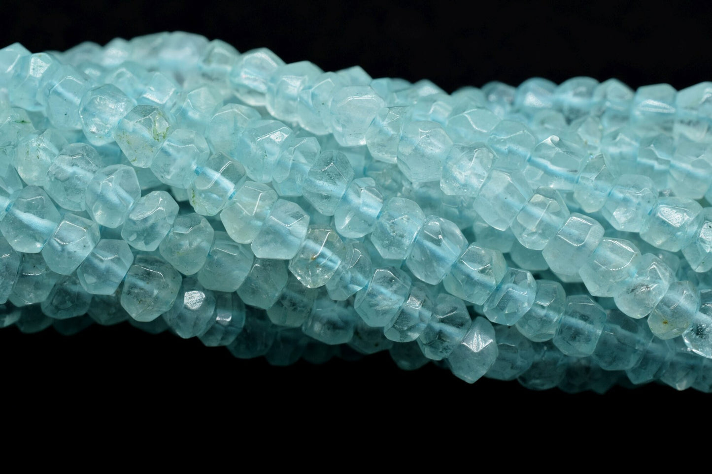 Natural Apatite Faceted Rondelle Beads,Apatite Beads,Apatite Rondelle Beads,Apatite Strand,Beads for Jewelry,Genuine Natural Faceted Strand