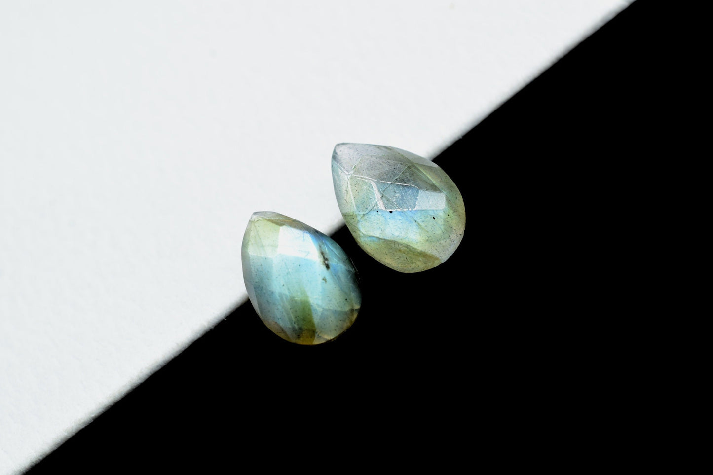 Labradorite Faceted 7x10mm Pear Shape Beads,Labradorite Pear Shape Briolettes,Labradorite Teardrop,Pear Shape Briolettes,Labradorite Beads