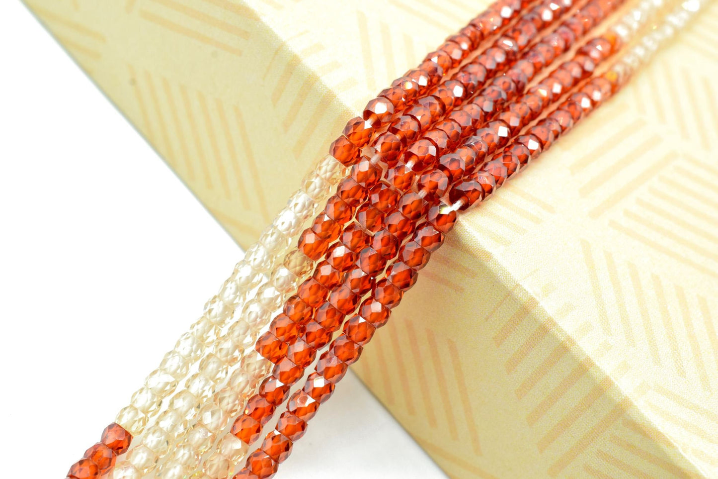 Semi precious stones Necklace,Gemstone Necklace Faceted Rondelle 3mm Stone Beads Necklace AAA Quality Zircon 5 Strand Necklace, Gift item