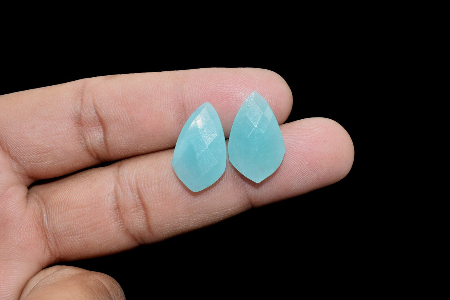 Amazonite Faceted Fancy Pear Shape Briolettes,12x20mm Fancy Pear Beads,Amazonite Fancy Beads,Amazonite Fancy Briolettes,Fancy Faceted beads