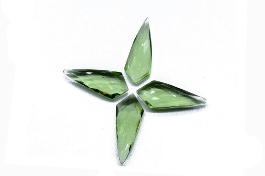 Green Amethyst Quartz Pear Shape Faceted Brioletts,Amazing Item at Low Price,12x27mm Pear ,Quartz Pear,Green Quartz Teardrop,jewelry beads