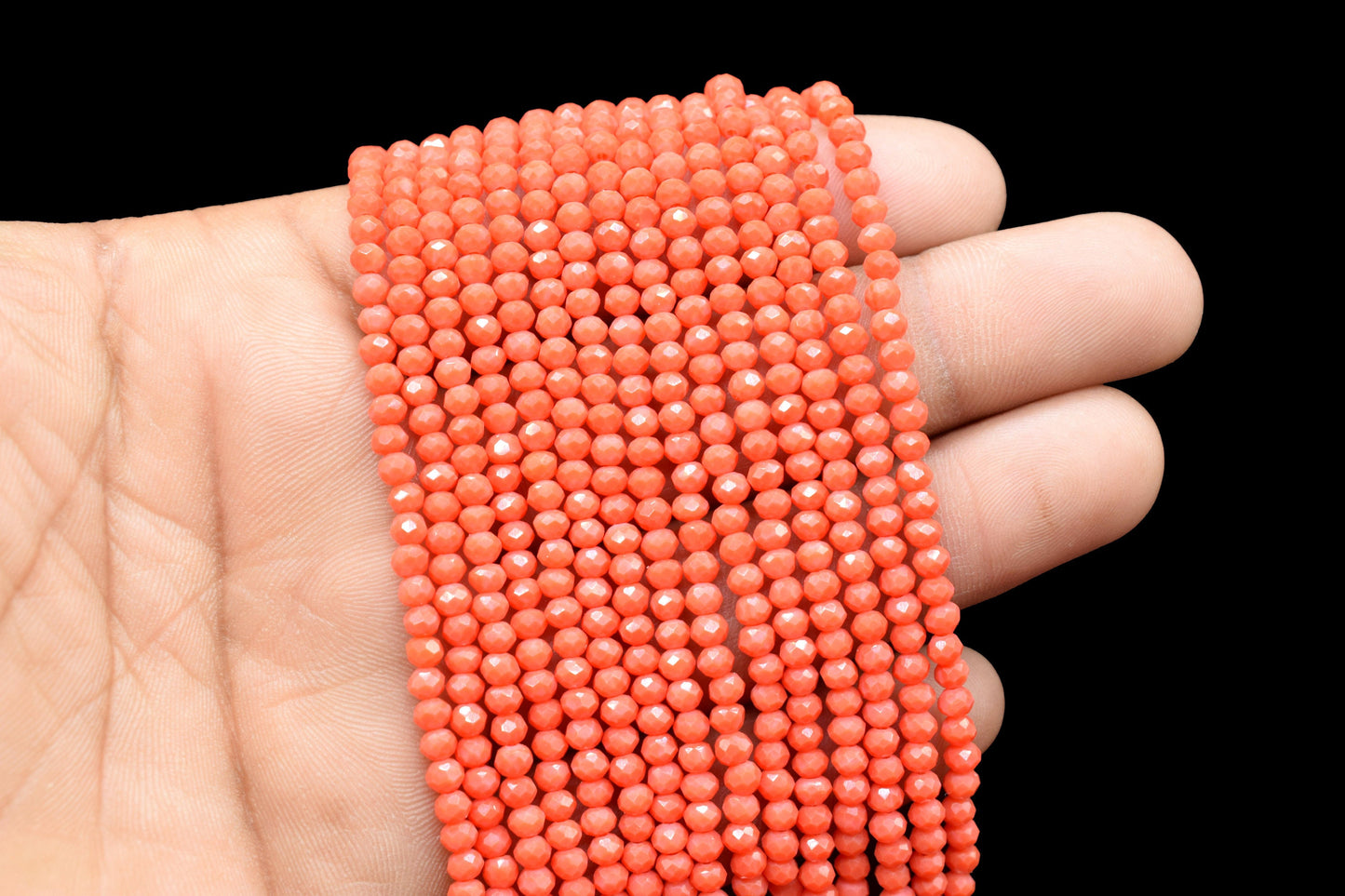 Carnelian 3.50mm Faceted Beads,Carnelian Jewelry Making beads,Gemstone Wholesale Beads supplier,Carnelian Quartz Beads,Carnelian Beads