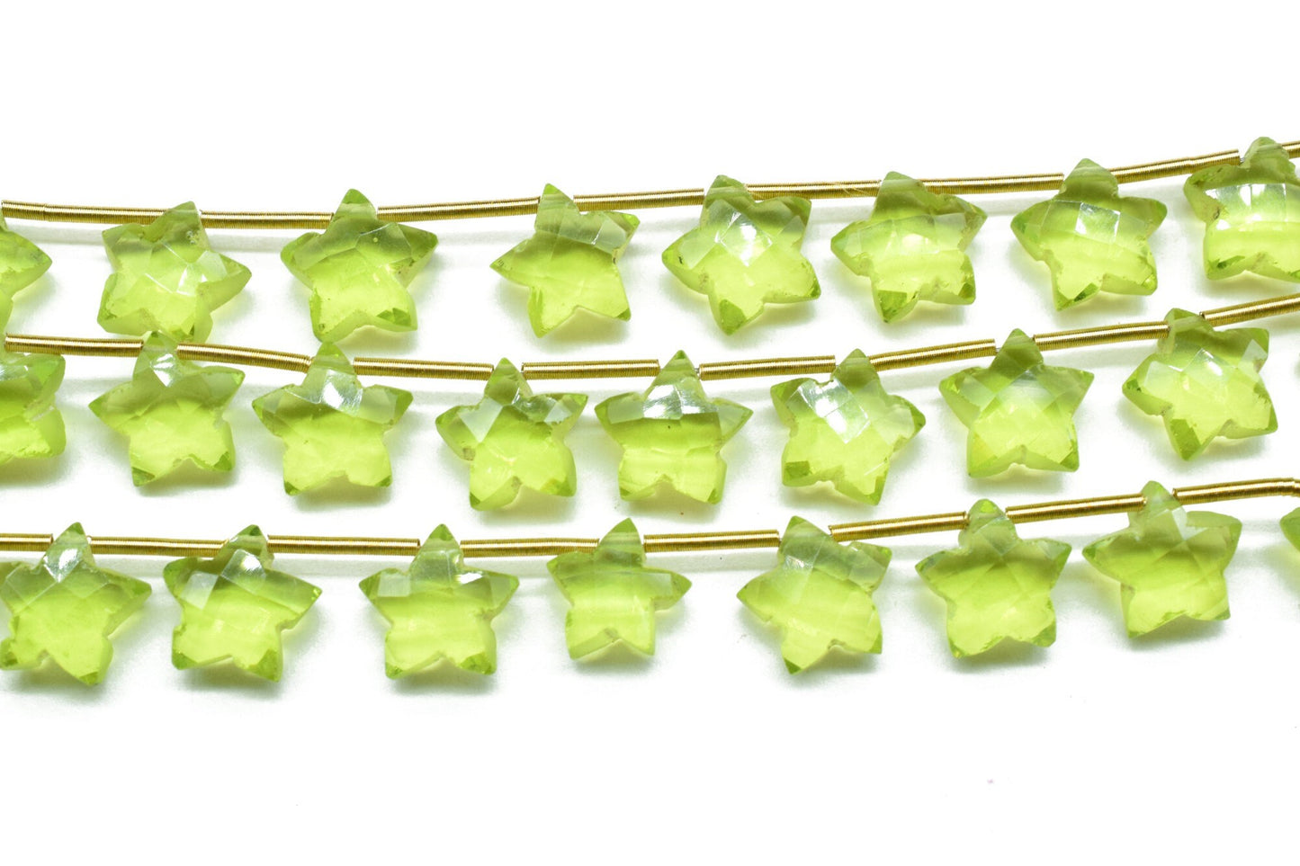 10 Pieces Excellent Quality Natural Peridot Carved Star Briolettes, Peridot Carved Shape Briolette Beads,Cut Stone Star Shape Briolettes