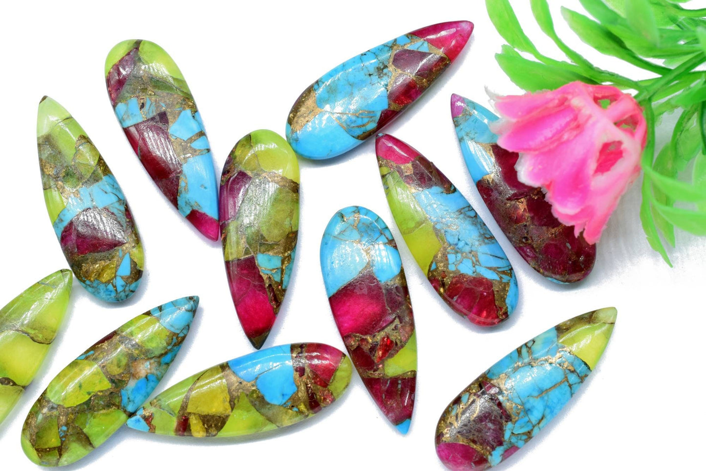 Copper Turquoise 10x30mm teardrop briolettes,Copper Turquoise Briolettes,Teardrop Briolettes,Copper Turquoise Briolette,Fancy Turquoise