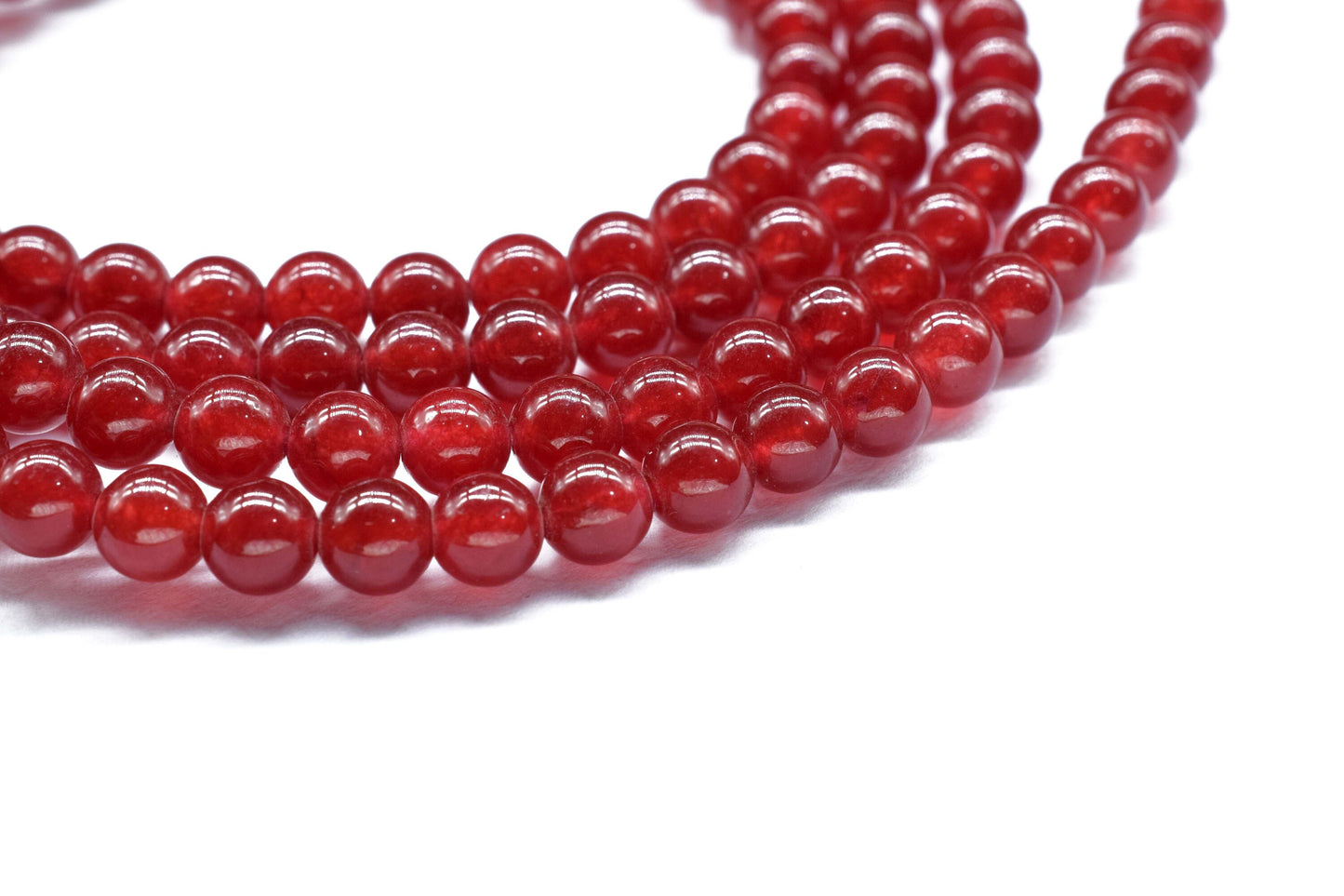 Red Jade Smooth Gemstone 6mm To 7mm Round Shape Briolettes,Red Jade Gemstone 15 Inch Beads Strands Jewelry,Red Jade Strands Jewelry,gift