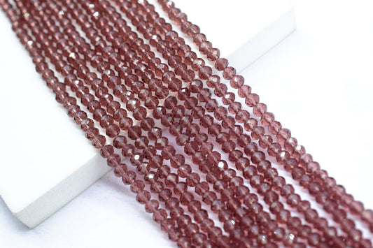 3.50mm Amethyst Faceted Beads,Amethyst Jewelry Making beads,Gemstone Wholesale Beads supplier,Amethyst Quartz Beads,Amethyst Beads Jewelry