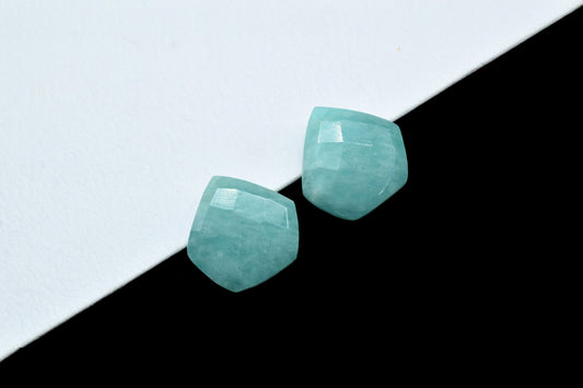 Amazonite Fancy Shape Beads,Fancy Shape Briolettes,15mm Fancy Beads,Natural Amazonite Faceted Beads,Amazonite Briolettes,Gemstone Briolettes