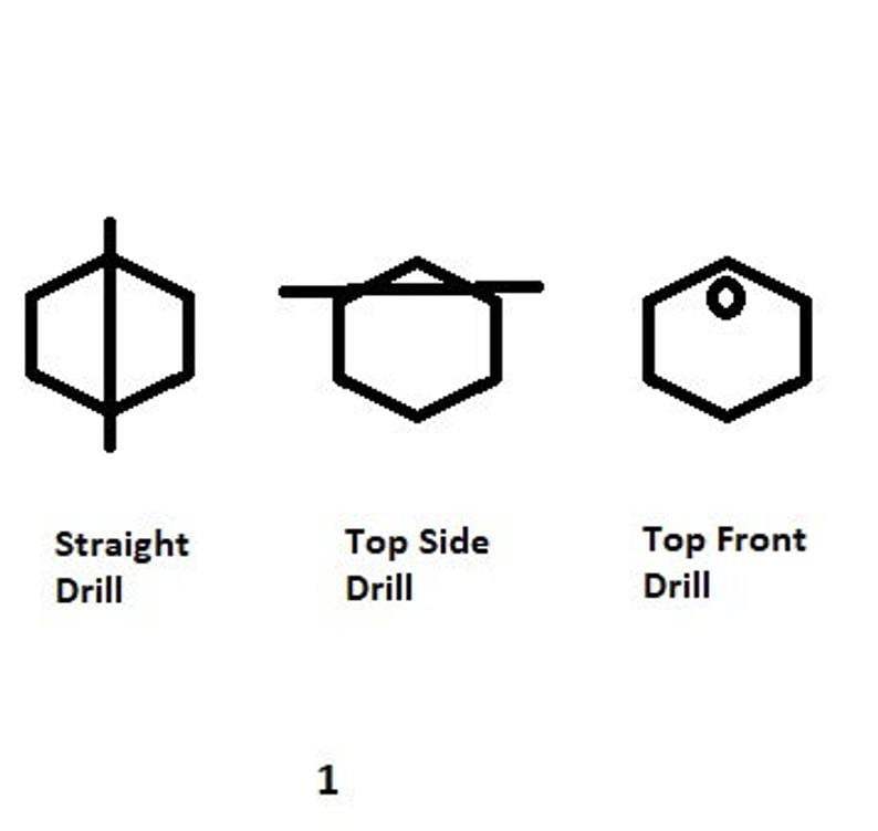 Blue Chalcedony faceted 10mm Hexagon Briolette,Blue Chalcedony Hexagon Beads,Gemstone Beads,Jewelry making Hexagon Beads,Fancy Briolettes