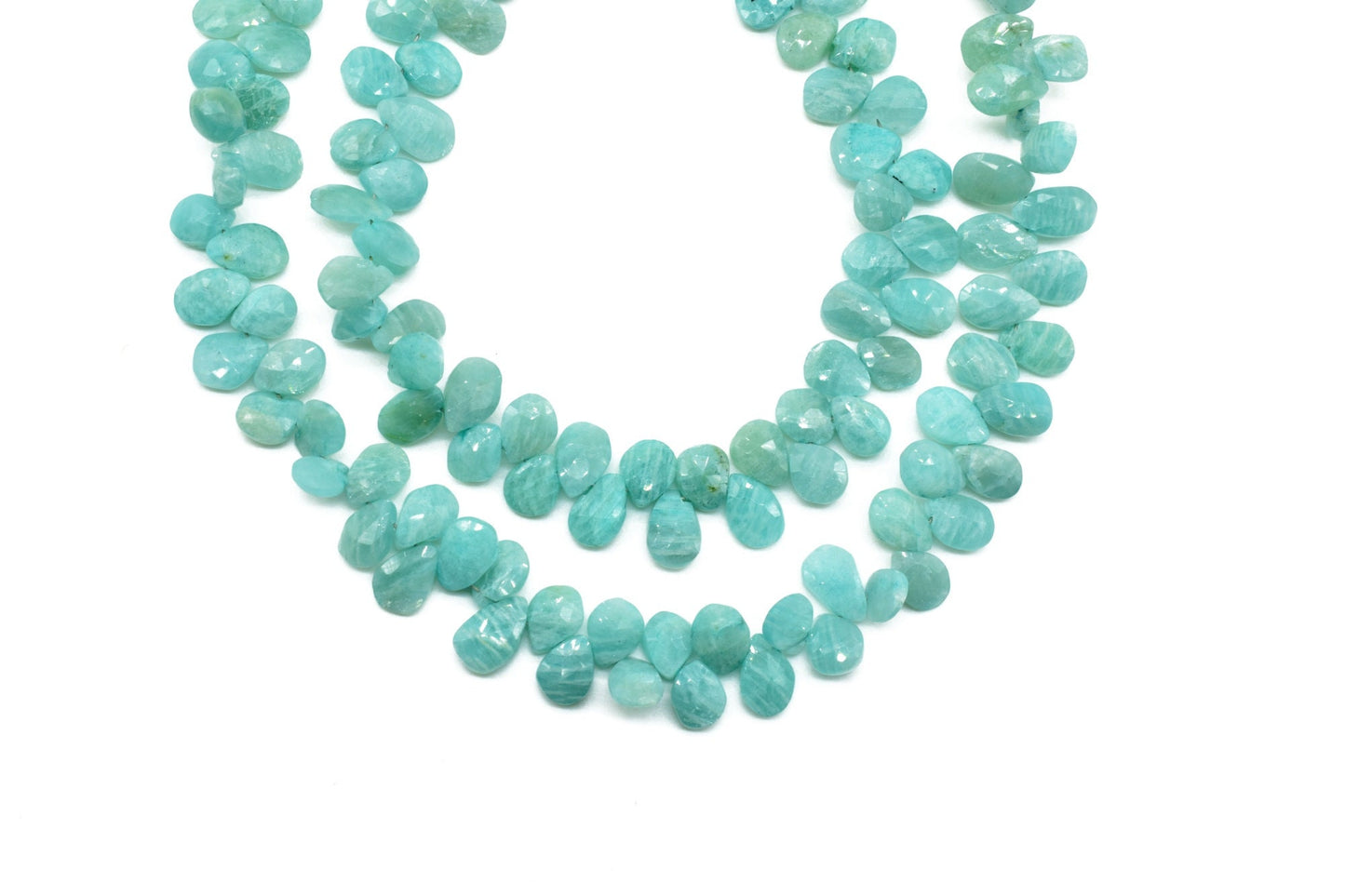 Amazonite Pear Shape Faceted Beads,Jewelry Making Craft,AAA Quality Amazonite Briolette,teardrop,Amazonite Beads,6x8 Amazonite pear shape
