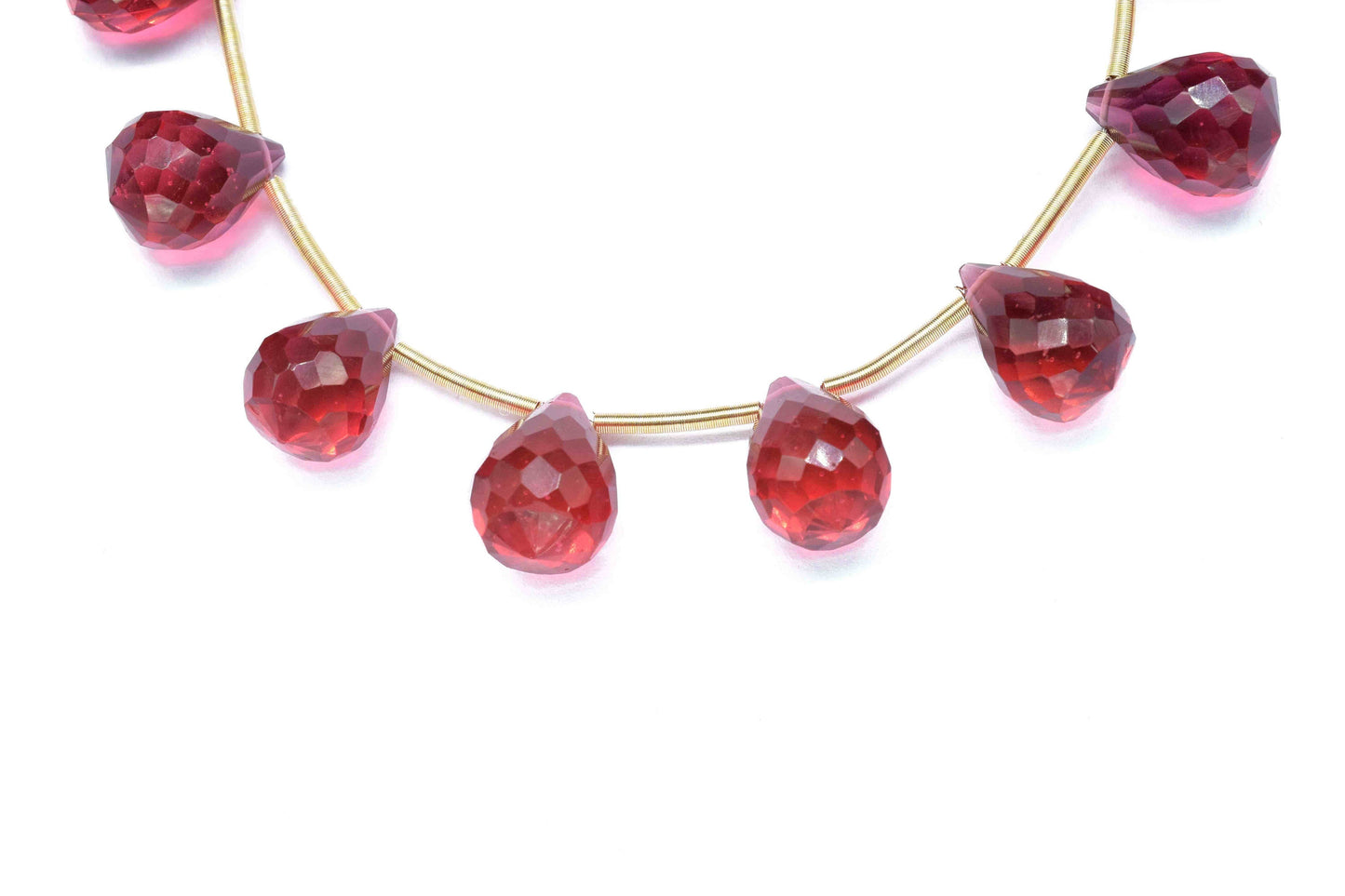 Pink Tourmaline Teardrop 10x14mm Briolettes,Pink Tourmaline Gemstone Briolettes,Teardrop Briolettes,Jewelry Supplies,Top Quality Briolettes