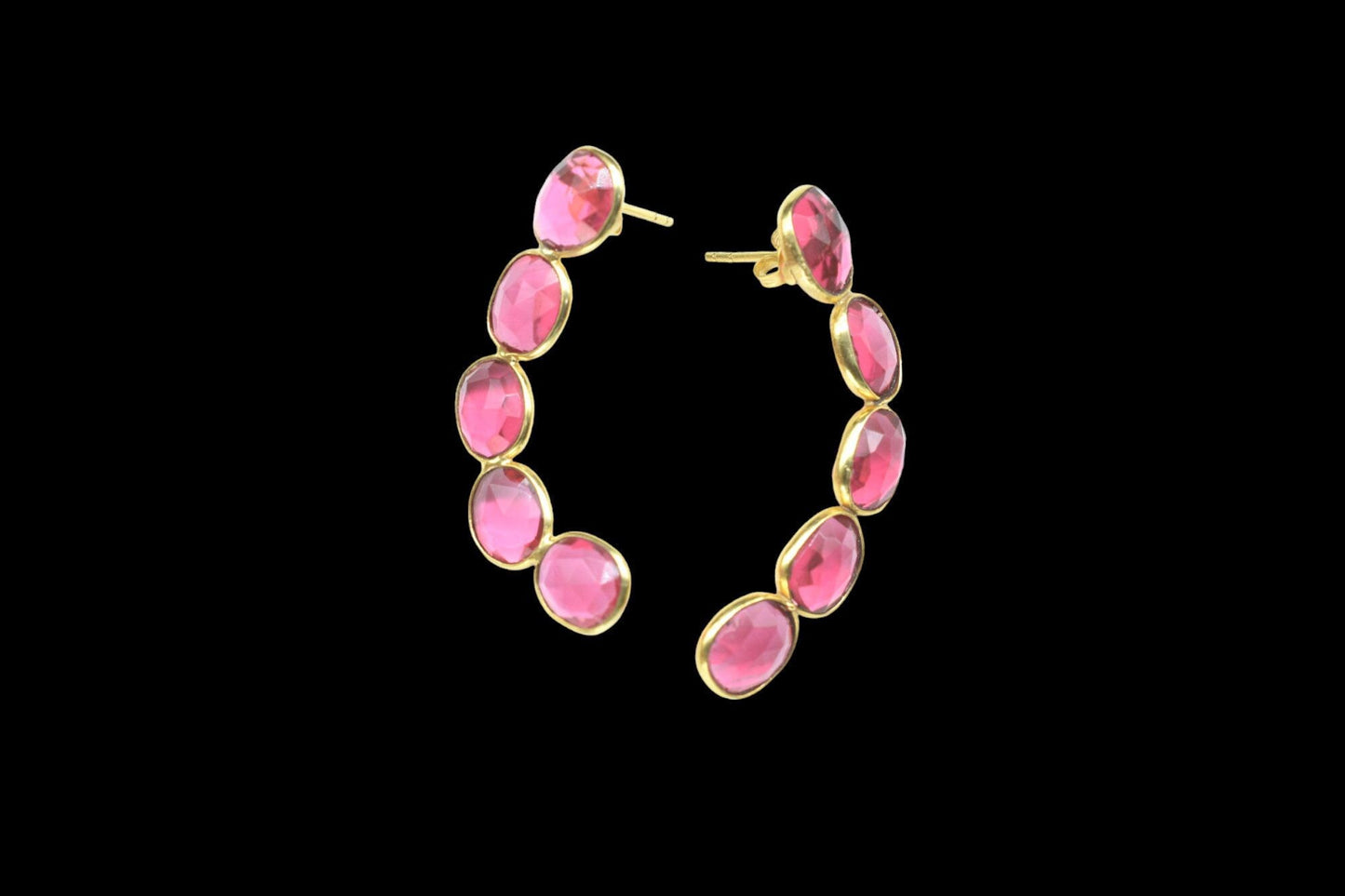 Pink Tourmaline Earring/Gemstone Earring/Bridal Jewelry Earring/Women Earring/Handmade Earring/Bridesmaid earring/Tourmaline Earring/Gift