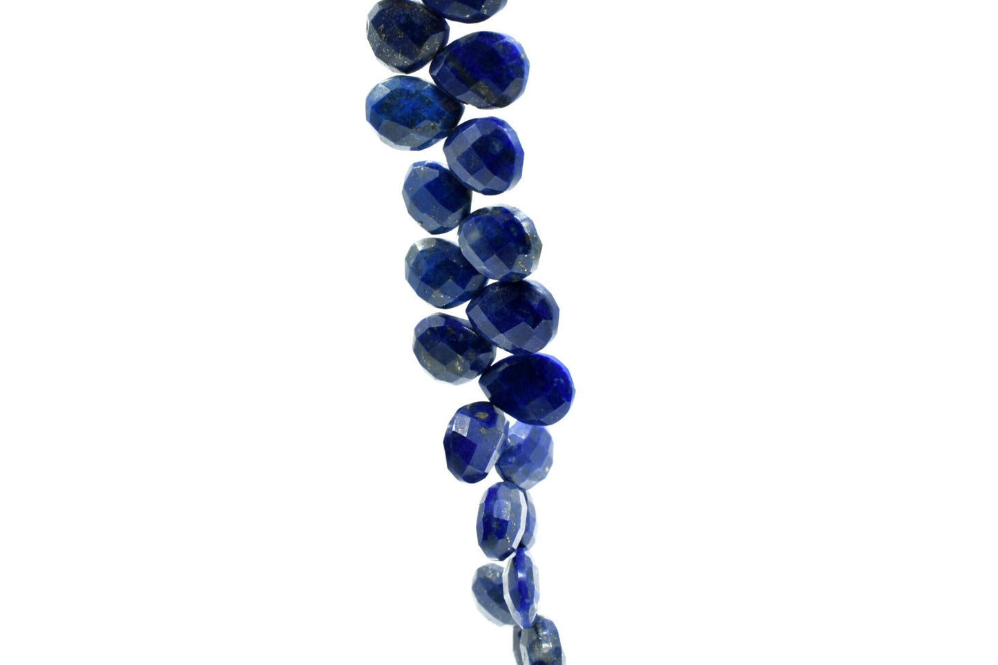 Natural Blue Lapis Lazuli Gemstone 8x12mm Pear shape Briolettes,Lapis Lazuli Faceted Pear Shape Beads, Pear Shape Briolette,Blue Gemstones