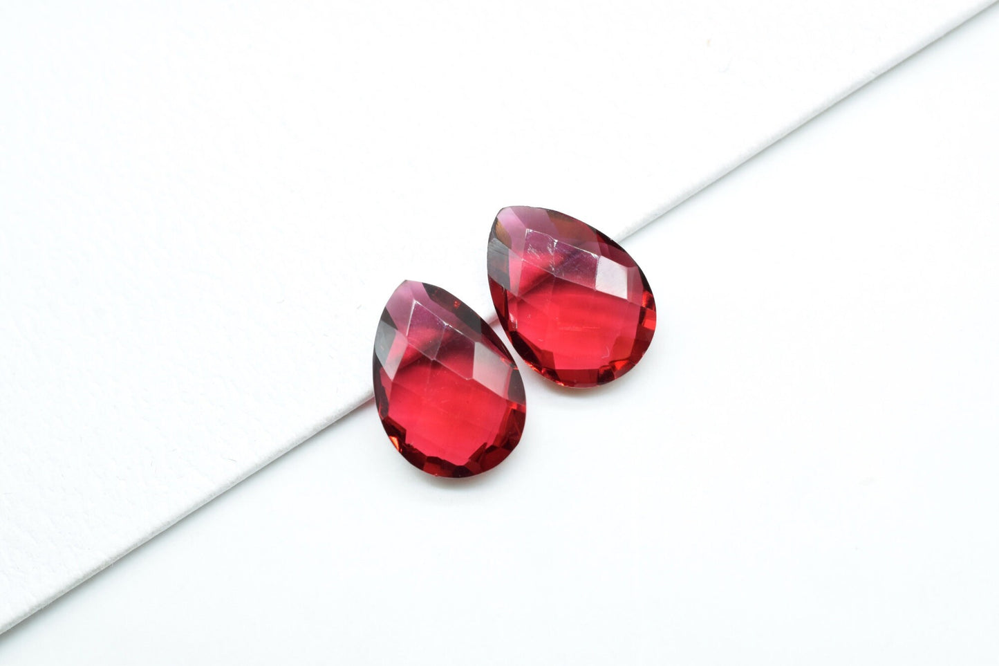 Pink Tourmaline 10X14mm Faceted Pear Shape Beads,Pink  Quartz Jewelry ,Pear Shape Briolettes,Pink Tourmaline Quartz Briolettes,Gemstone Bead