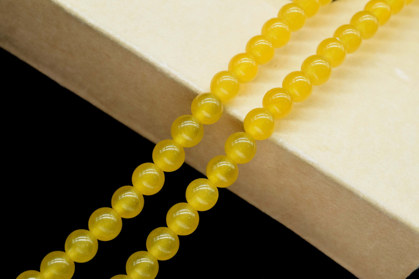 Yellow Quartz Smooth ball Shape Beads,Yellow Jade Gemstone Beads Jewelry Making Craft,Yellow Jade 6mm To 7mm Round Smooth Beads,Jade beads