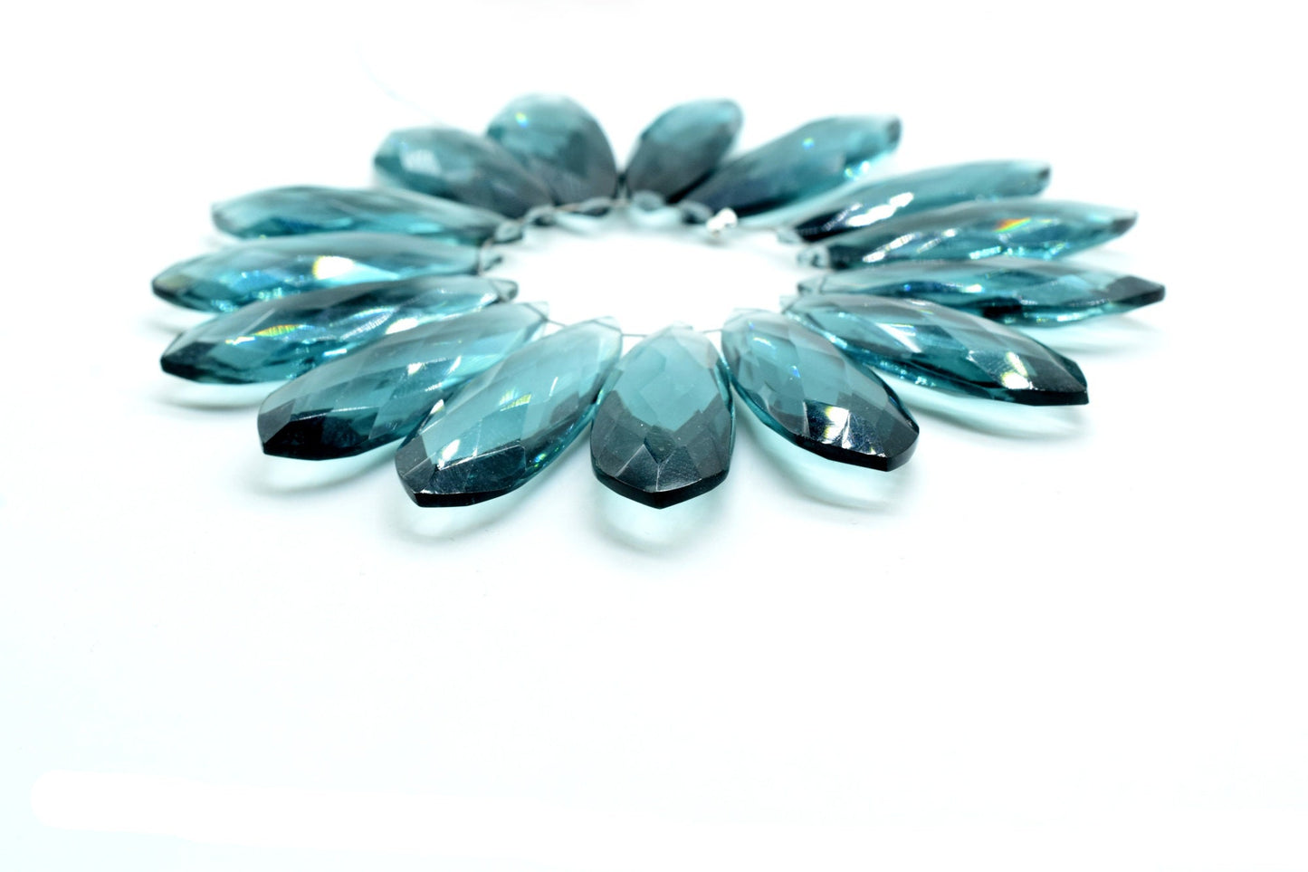 Kyanite 10x32mm Faceted Briolette,Kaynite Briolette,Superb Item at Low Price Finest Quality Briolette,Kyanite gemstone briolettes,Kyanite