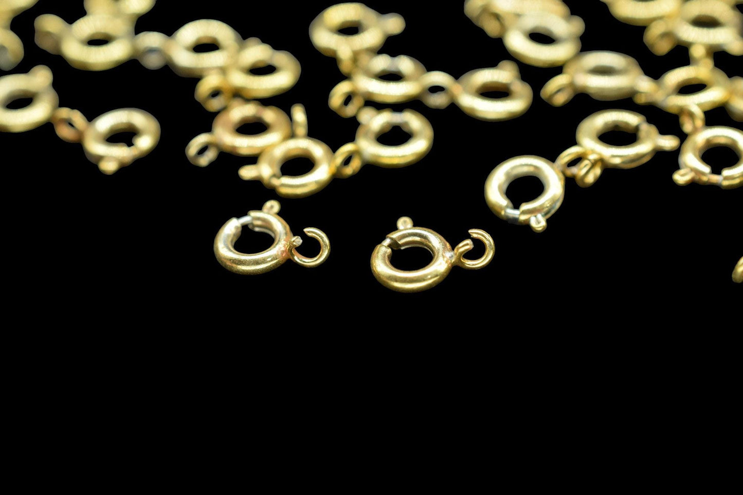Brass Gold Pendant Clasp, Gold Plated Pendant Clasp, Pendant Hook, Necklace Pendant Hooks, Pendant Lock, Jewelry Findings,