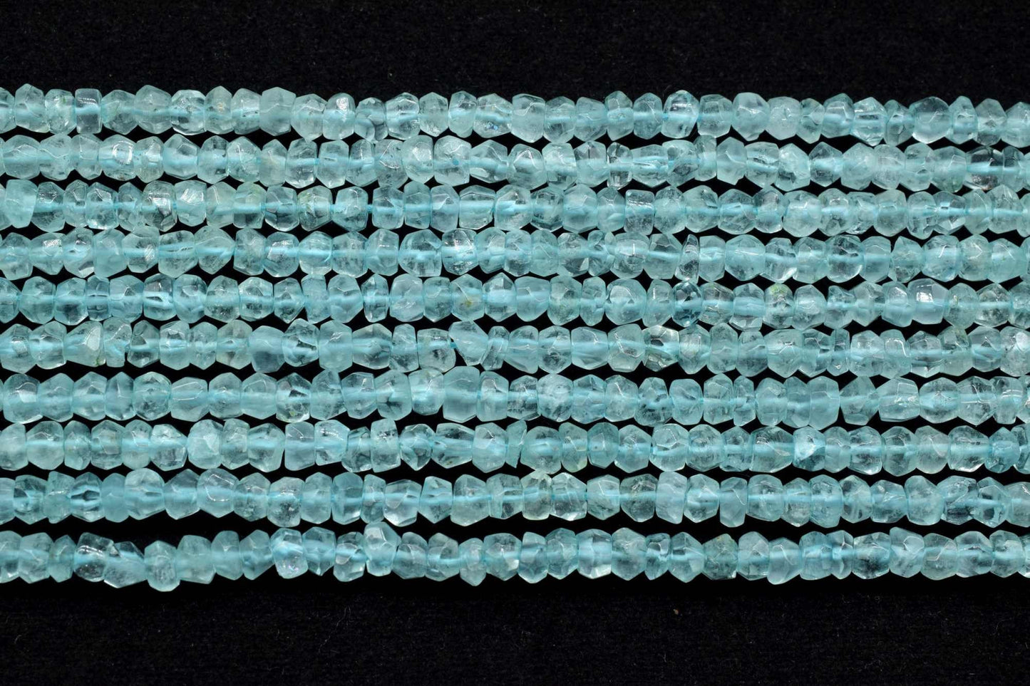 Natural Apatite Faceted Rondelle Beads,Apatite Beads,Apatite Rondelle Beads,Apatite Strand,Beads for Jewelry,Genuine Natural Faceted Strand