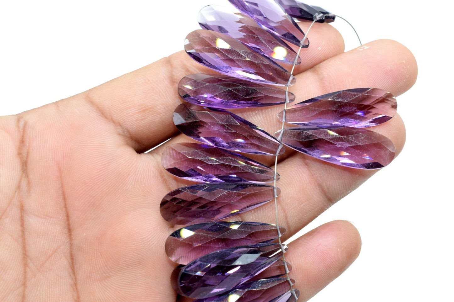 Natural Amethyst Long drop 10x30mm Briolettes,Amethyst Briolette,Amethyst Tear Drop Briolettes,jewelry supplies,Amethyst drops,Amethyst