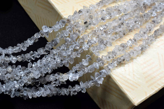 Sparkling Herkimer Diamond Quartz, Full Drill, Faceted Nuggets,Herkimer Diamond Nuggets stone,Herkimer jewelry making supplies and crafts
