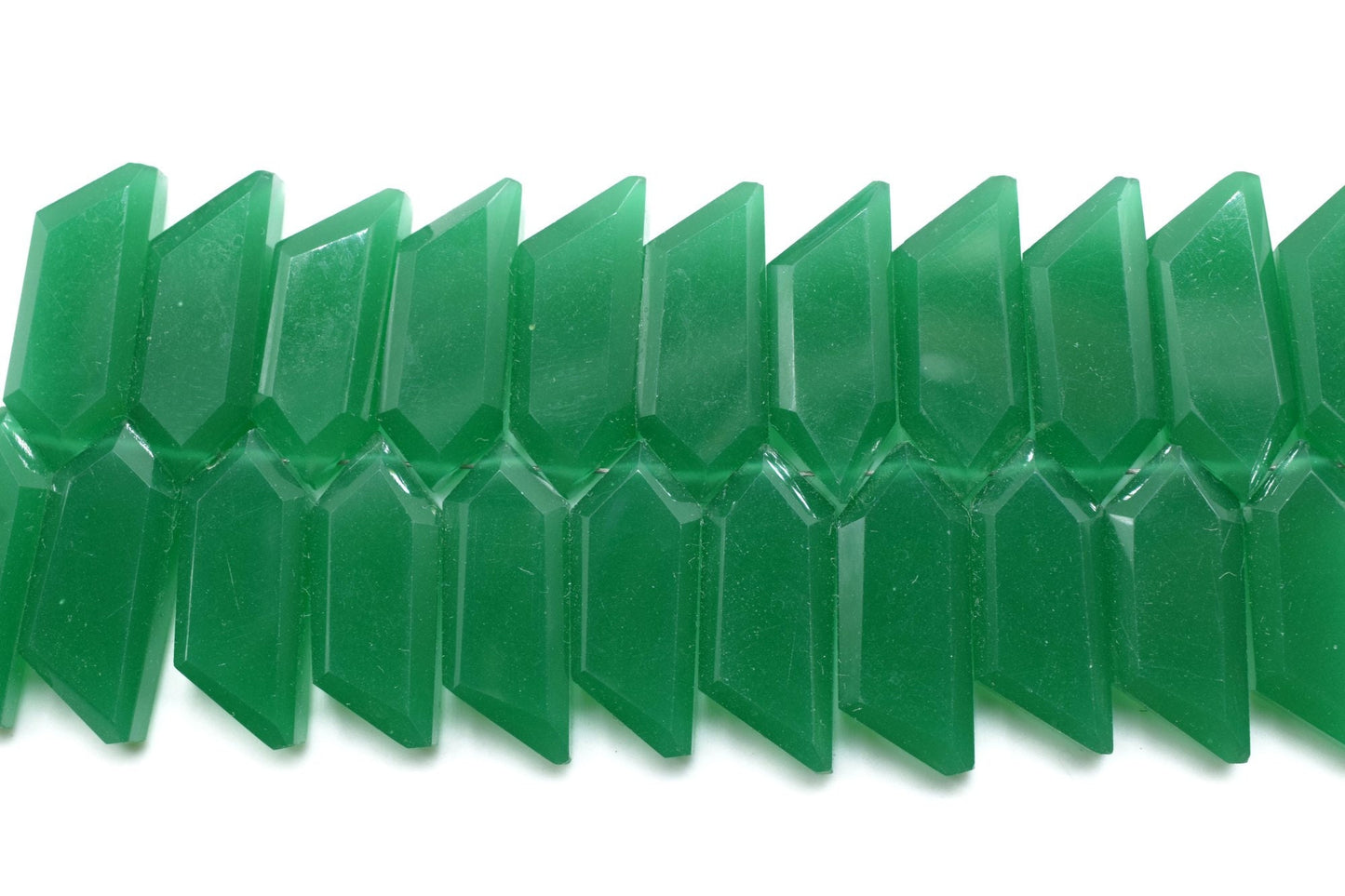 Green Onyx Fancy shape briolette,Green Onyx Briolettes,Green Onyx faceted bead,Gemstone Briolette,jewelry making supplies,Green Onyx stones