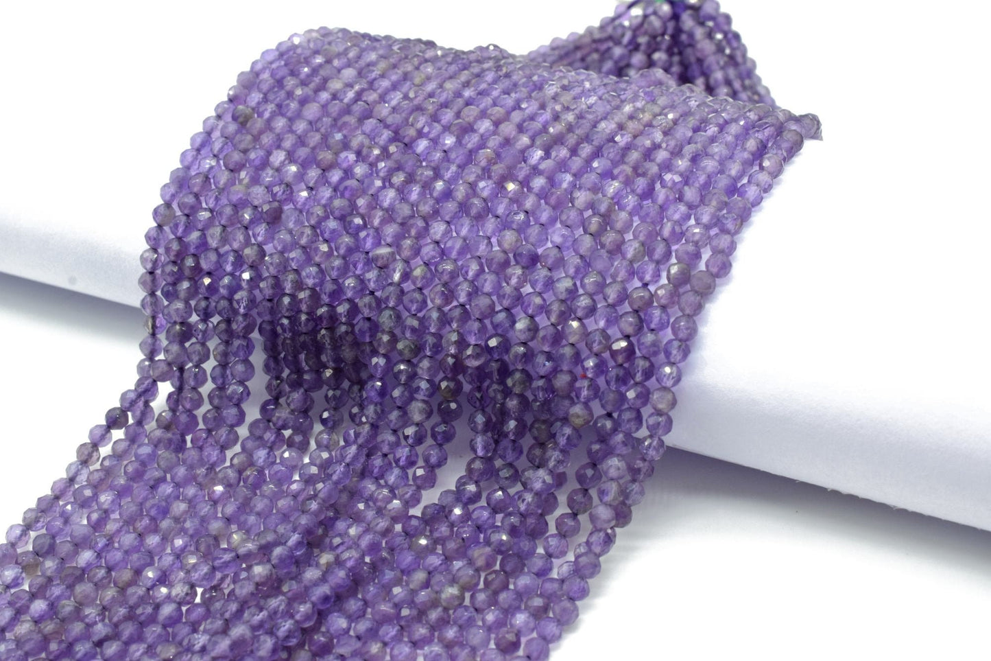 Natural Amethyst Gemstone beads,Rondelle Beads for Jewelry,Semi Precious Spacer Bead,faceted Rondelle beads,Jewelry making beads,13''strand