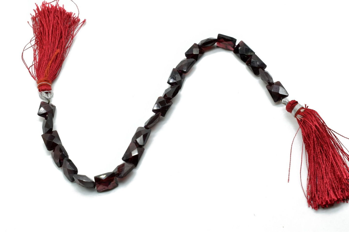 Garnet 8x10mm Rectangle shape Briolette,garnet faceted beads,Garnet Briolette,Garnet strand,Garnet jewelry making beads,Garnet faceted beads