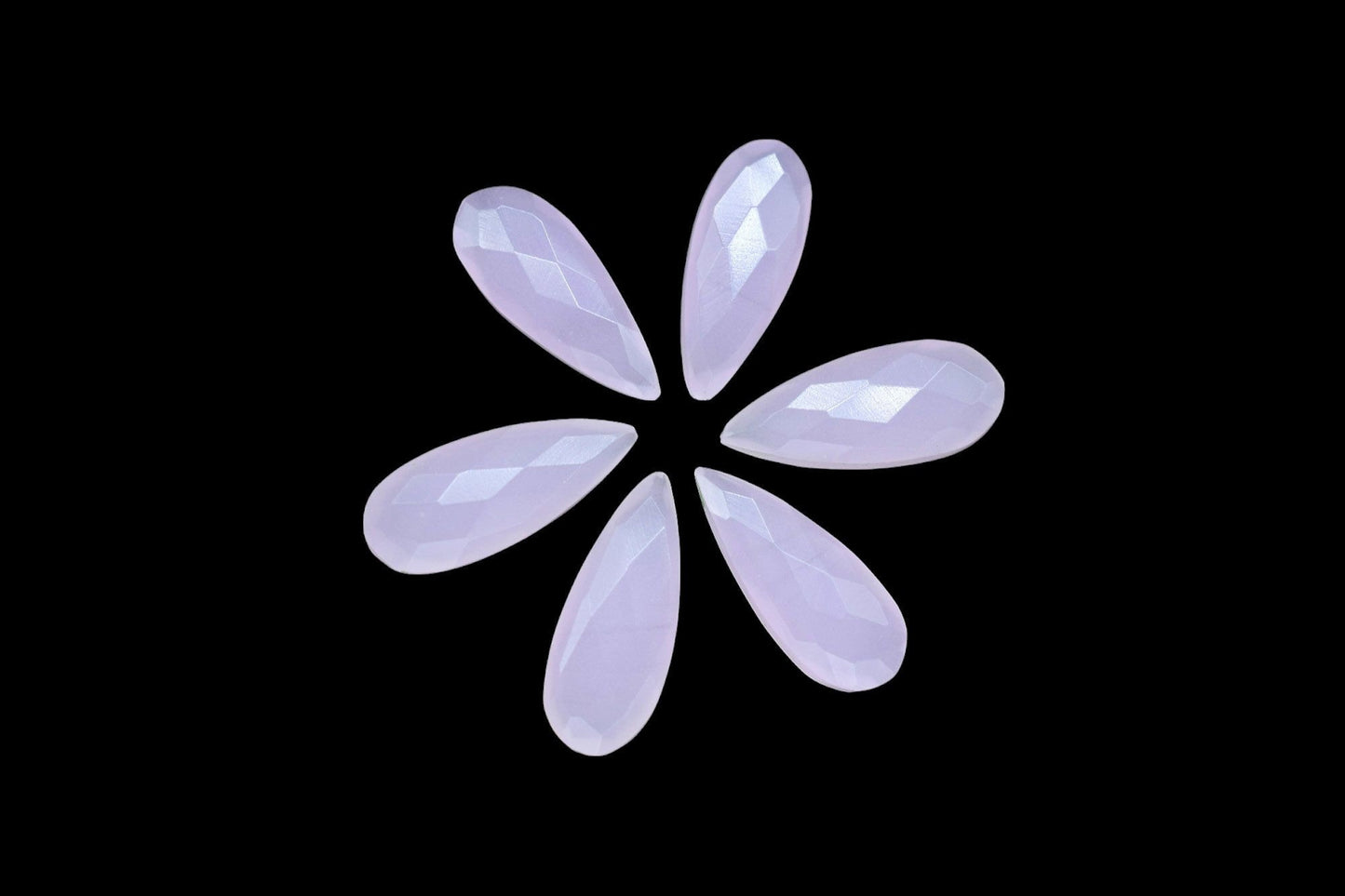 Rose Quartz Pear Shape Briolette/Handmade Jewelry/Jewelry making Stone/Faceted Stone/Gemstone Beads/8x20mm Beads/Rose Quartz Stone/Gift