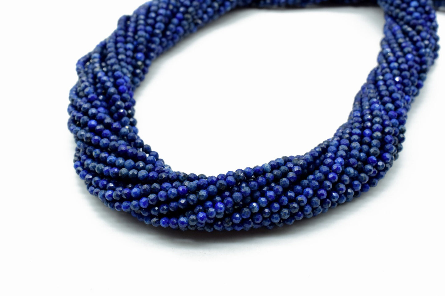 Lapis Lazuli Beads,2mm to 2.5mm faceted Beads,Dark Blue stone beads,Semi Precious Beads,Tiny Spacers beads,fine quality beads,Natural stone