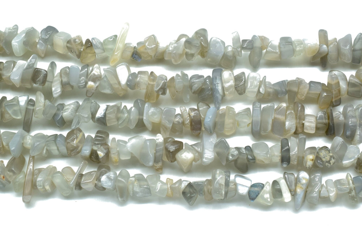 Grey Moonstone Chip Beads Strand,Genuine Natural Grey Moonstone Loose Beads Grade AA Pebble Chips Shape,Grey Moonstone chips pebble loose