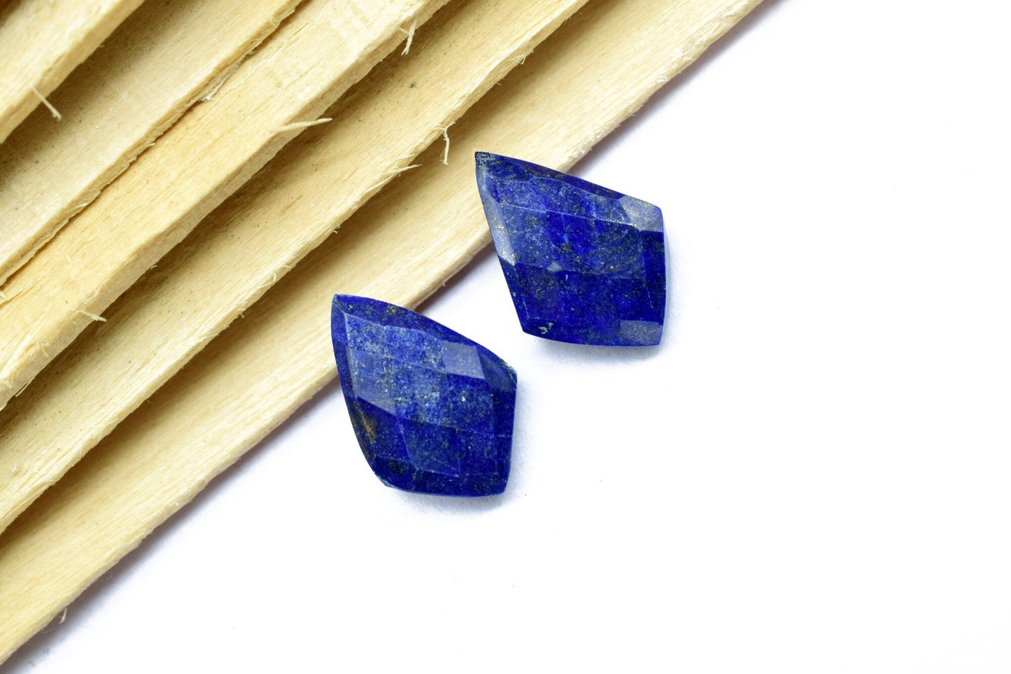 Lapis Lazuli 10x14mm Faceted Tie shape Briolettes,fancy briolette beads,Lapis Lazuli Beads,Lapis Faceted Beads, Lapis Lazuli Briolette beads