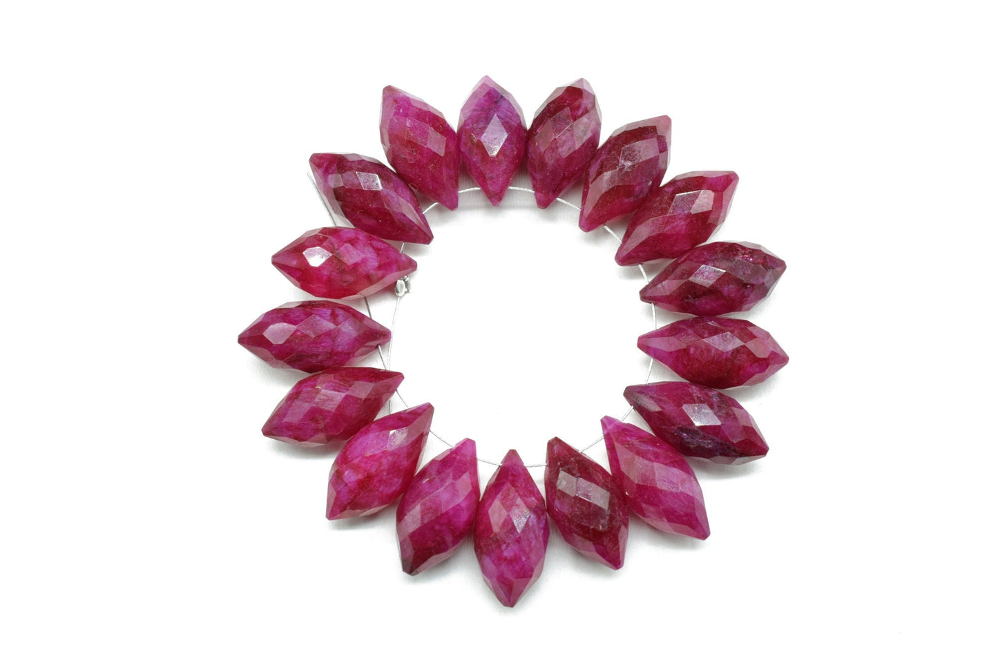 Ruby 10x25mm dew drop faceted beads,Fancy Cut Dew Drop Foxtail Briolette,Foxtail Briolette,Gemstone Dew Drop Beads,Ruby drops,Ruby jewelry