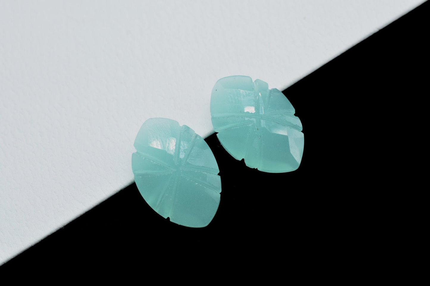 Aqua Chalcedony Carved 12x18mm Marquise Beads,Aqua Chalcedony Fancy Carving Briolettes,Gemstobe Carved Briolettes,Side Drill Marquise Beads