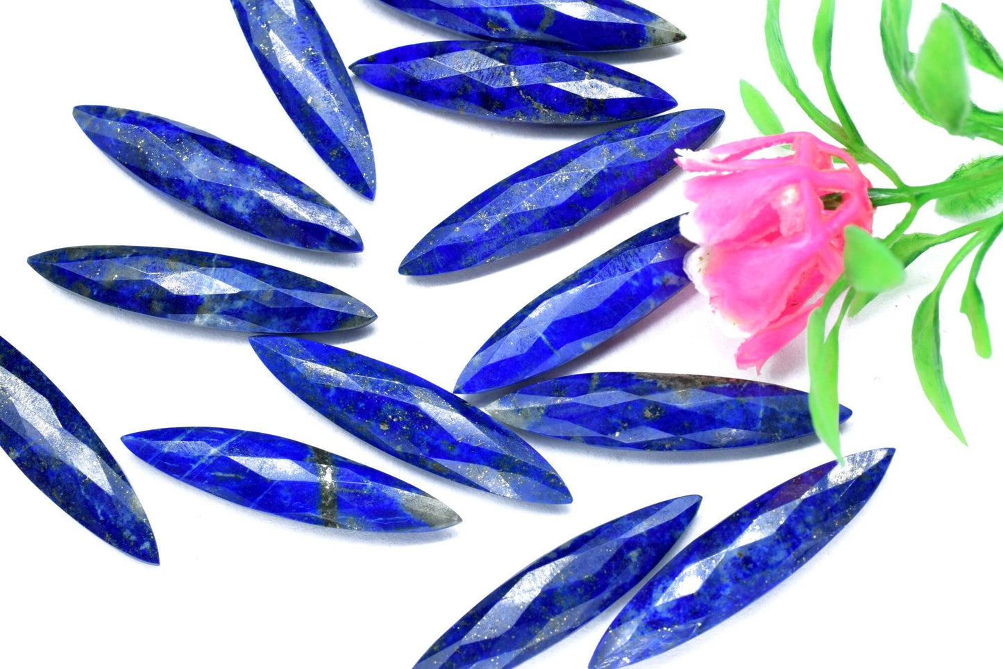 lapis lazuli 7x34mm Marquise Faceted Briolette,Sapphire Drops Fancy Cut Drop Briolette,Marquise Briolette,Jewelry Supplies,lapis Jewelry