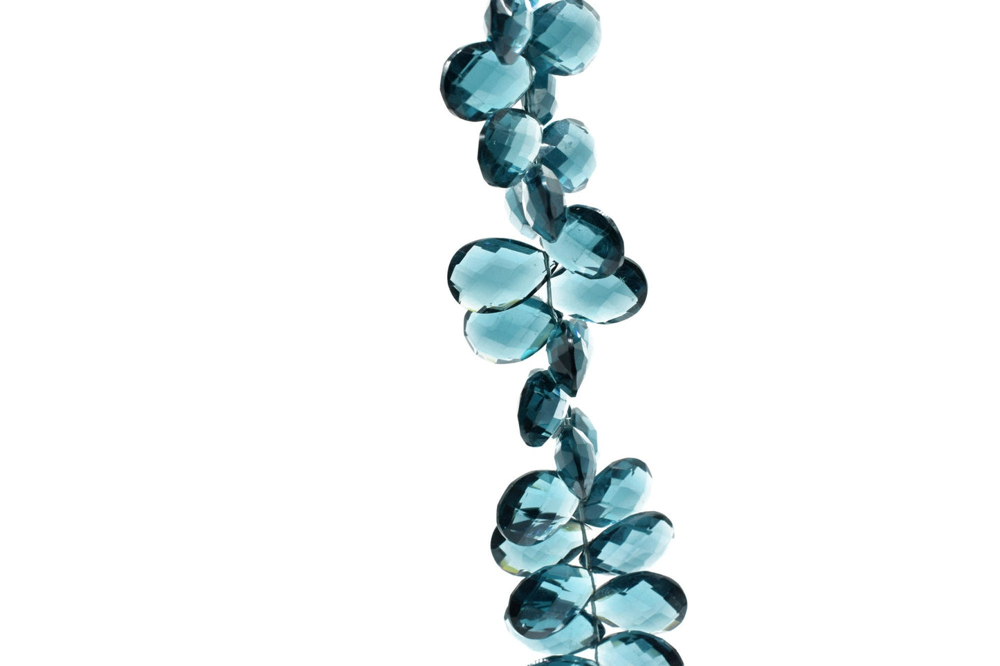 Moss Kyanite 10X15mm Faceted Pear Shape Briolettes,Jewelry Making Gemstone,Finest Quality Briolettes,Kaynite Briolette,Kaynite Teardrop bead