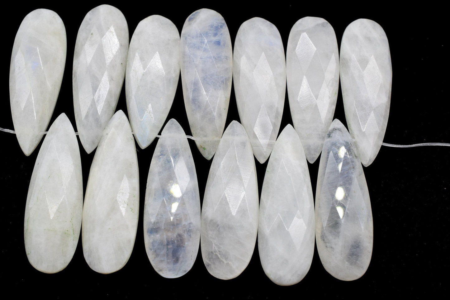 Moonstone Long drop 10x30mm Briolettes,Moonstone Briolette,Moonstone Tear Drop Briolettes,,Moonstone drops,Moonstone jewelry making beads
