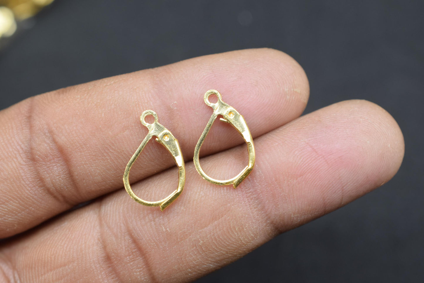 Brass Leverback Earring Clasp,Wholesale Leverback Hooks,Earring Findings,Jewelry Supplies,Brass Leverback Earwires,