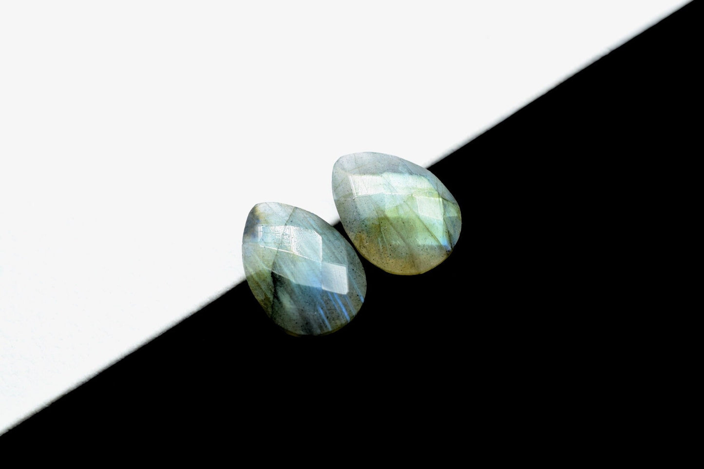 Labradorite Faceted Pear Shape Briolettes,10x14mm Labradorite Pear Shape Beads,Quality gems for Jewellery,Labradorite Faceted Teardrop Beads