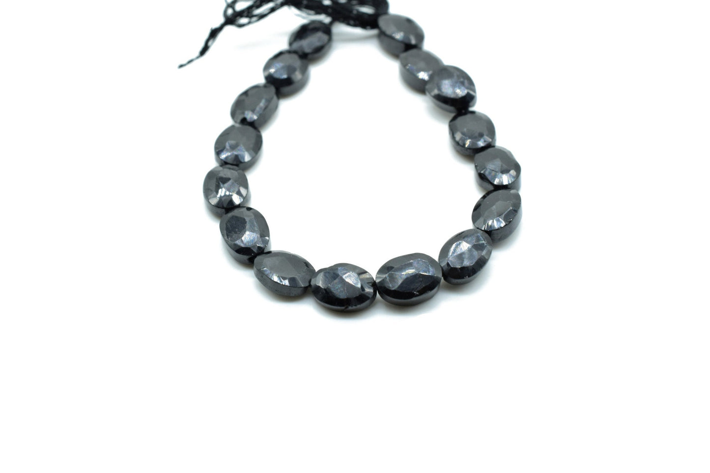 Black Onyx Faceted 6x8mm oval Beads,high quality Black Onyx faceted oval bead strand,Black onyx faceted beads,handmade oval beads,Onyx oval