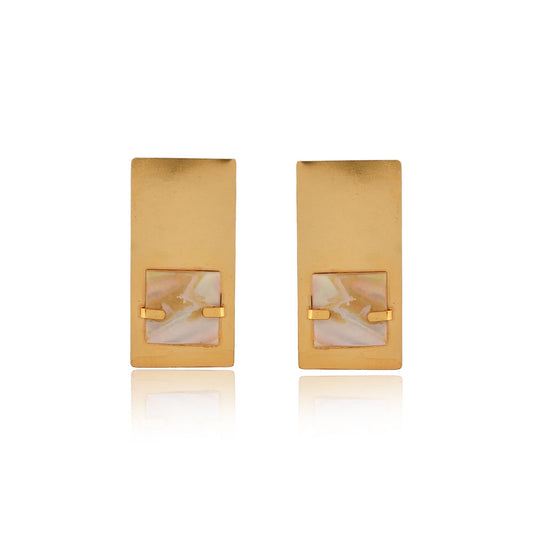 Natural Pearl Earring/Handmade Earring/Gold Plated Earring/Boho Earring/Bridal Jewelry/Women Earring/Pearl Earring/Freshwater Pearl Earring