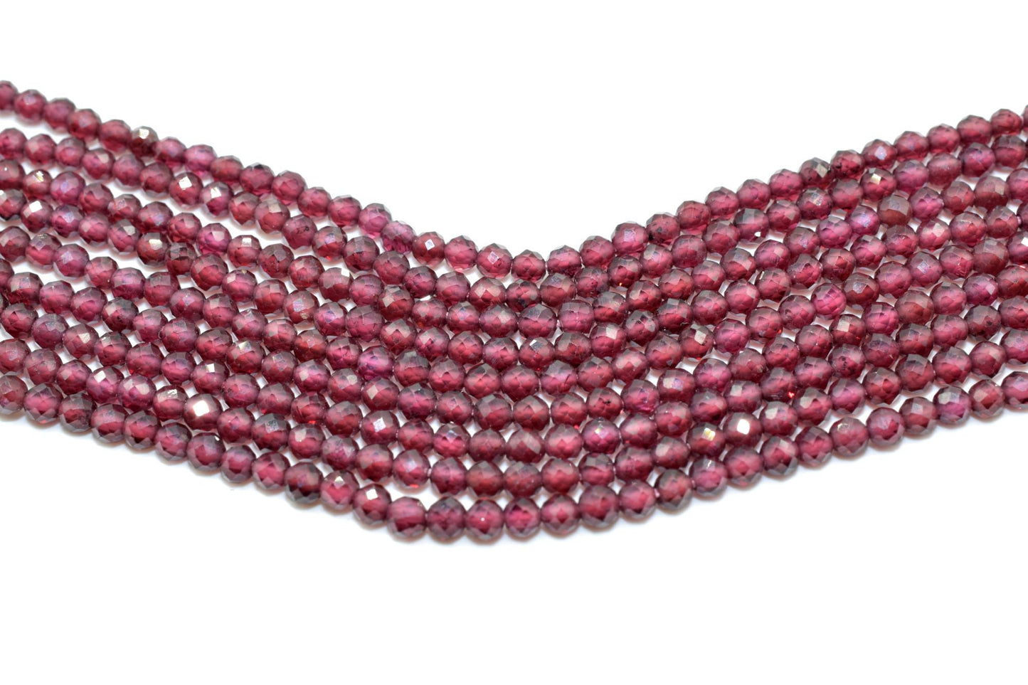 3mm Garnet Faceted Rondelle Beads,Garnet Beads Strand,Jewelry making beads,gemstone beads strand,red beads strand,red stone beads strand