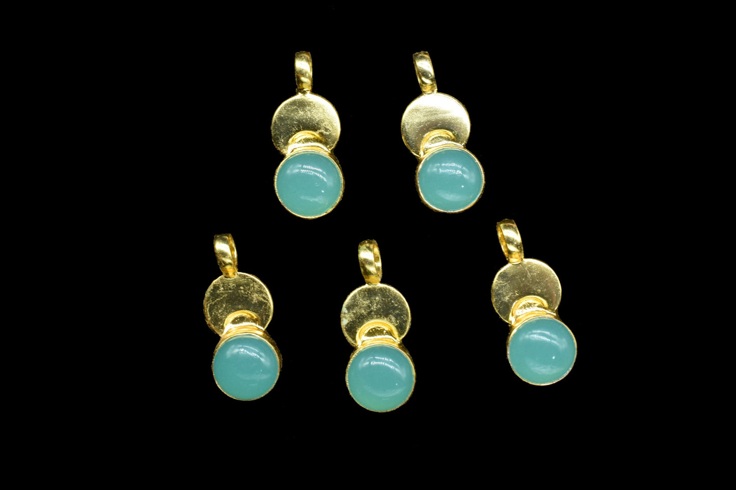 Aqua Chalcedony Pendant,Aqua Quartz Pendant,Gemstone Pendant jewelry,Handmade Pendant,Brass Pendant Charm,statement pendant,bridesmaids gift