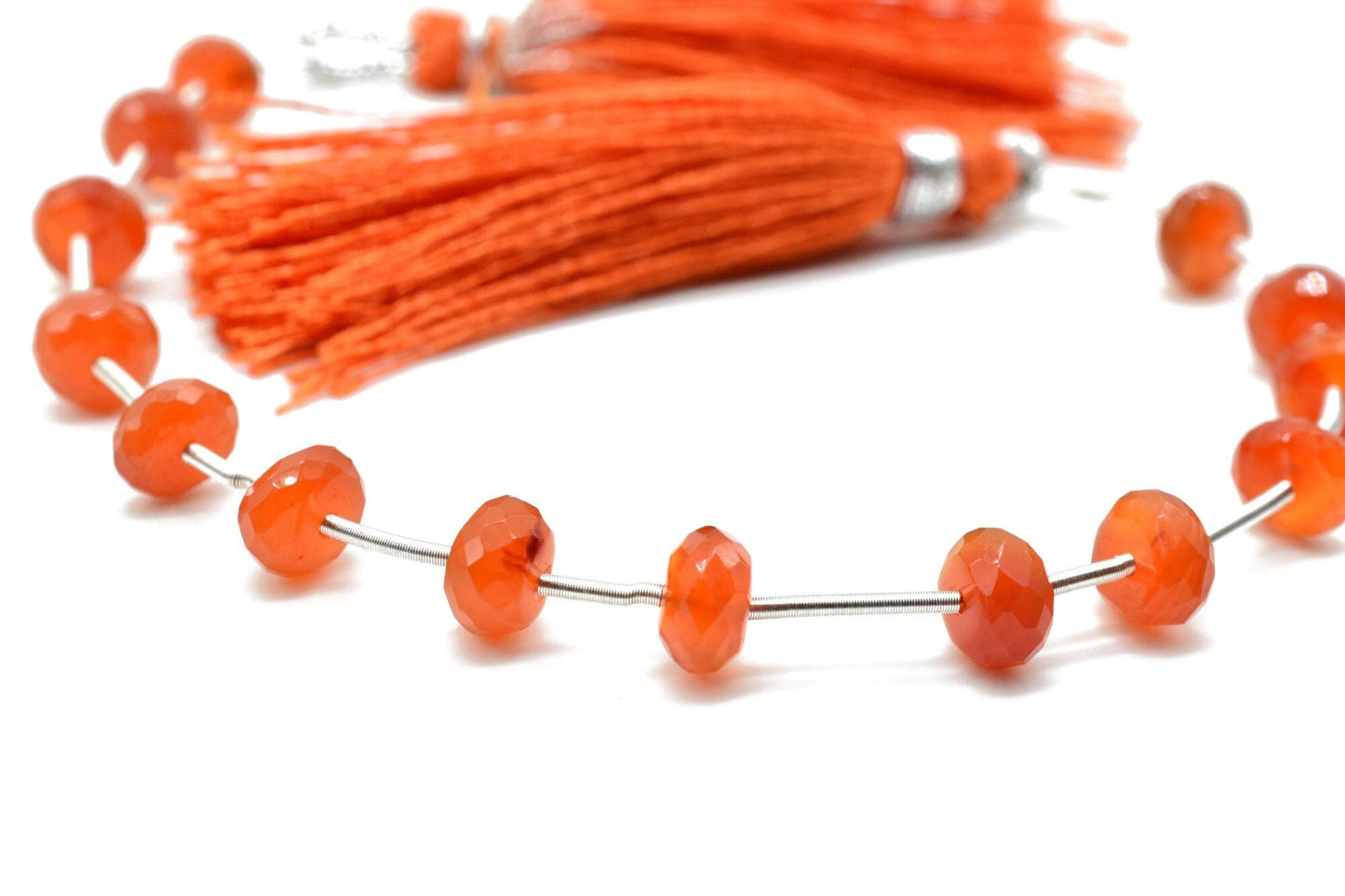 Carnelian 6mm Rondelle beads,Carnelian beads,Carnelian strand,Carnelian faceted beads,Carnelian string,Carnelian Rondelle beads,Gemstone